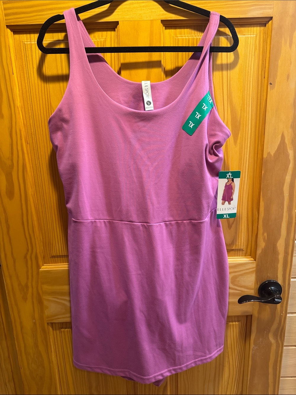Elle Sport Pink Tank Dress - XL